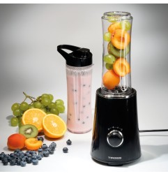 Blender osobisty z 2 butelkami podróżnymi 600 ml